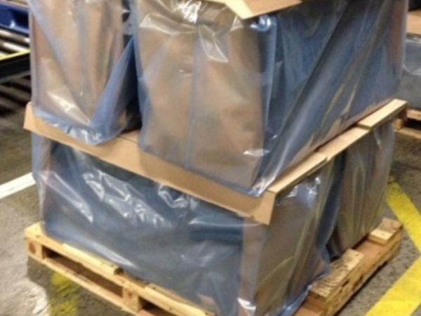 VCI firm wrapped around metal product